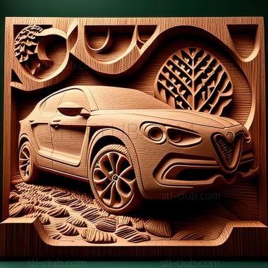 3D мадэль Alfa Romeo Stelvio (STL)